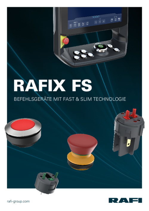 RAFIX FS - BEFEHLSGERÄTE MIT FAST & SLIM TECHNOLOGIE